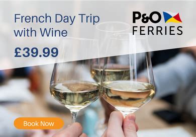 p&o day trip offer.